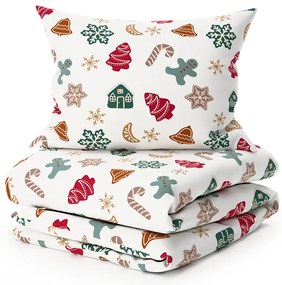 Bavlnené obliečky HOLLY biele Rozmer obliečky: 70 x 90 cm | 140 x 220 cm