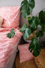 JAHU Posteľné obliečky bavlna - Pink Blossom, 140x200 cm