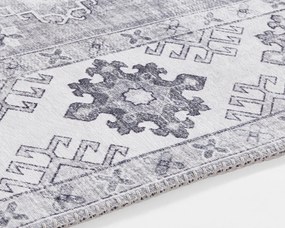 Nouristan - Hanse Home koberce Kusový koberec Asmar 104011 Graphite / Grey - 80x200 cm
