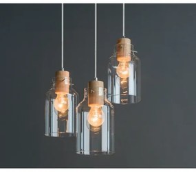 Spot-Light 1760374R - Luster na lanku ALESSANDRO 3xE27/60W/230V