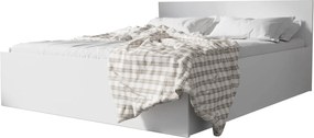 SB Manželská posteľ Abby 160x200 Farba: Biela