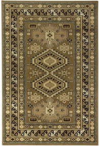 Koberce Breno Kusový koberec SOLID 61/OEO, hnedá, viacfarebná,133 x 200 cm