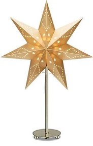 Markslöjd 705545 - Vianočná dekorácia SATURNUS 1xE14/25W/230V 35 cm zlatá