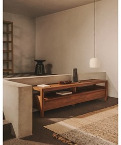 Biele závesné svietidlo ø 25 cm Calvia – Kave Home