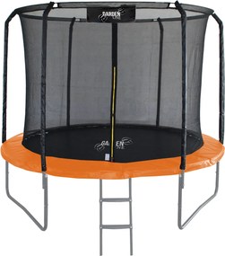 Trampolína s vnútornou sieťou 252 cm Gardenline PRO - oranžová
