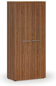 Šatníková skriňa s výsuvom PRIMO WOOD, 800 x 420 x 1781 mm, orech
