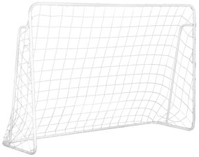 Futbalová bránka so stenou 180x61x122 cm
