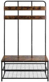 Vešiakový stojan s botníkom 182 cm Ruhhy 27036