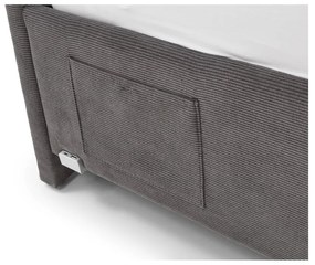 Antracitová detská posteľ s úložným priestorom 120x200 cm Cool – Meise Möbel