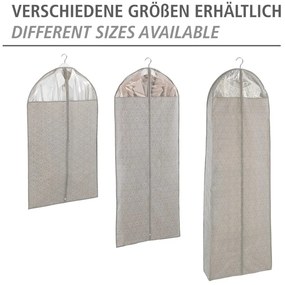 Béžový obal na obleky Wenko Business, 100 x 60 cm