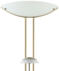 EGLO 85974 - Stmievateľná stojacia lampa BAYA 1xR7s/230W + 1xG9/33W bronz