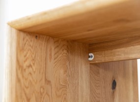 PROXIMA.store - Konferenčný stolík z masívneho dubu - MODERN LOFT FARBA: dub