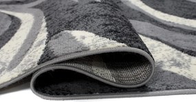 TA Koberec 2641A TMAVO SIVÁ LACNÁ PP CRM Rozmer: 70x150 cm