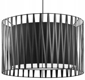 Luster na lanku HARMONY BLACK 3xE27/60W/230V