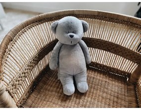 Moonie - Uspávadlo s melódiou a svetlom medvedík 2.0 silver