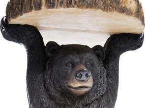 Animal Bear príručný stolík o 33 cm hnedý