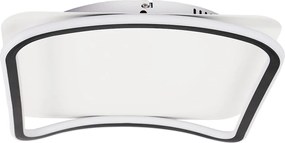Stropné LED svietidlo Cali Square, 1x LED 30w, 4000k, b