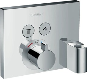 Hansgrohe Shower Select, termostatická batéria pod omietku, s 2 výstupmi, chrómová, HAN-15765000