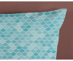 Modré/ružové bavlnené detské obliečky na jednolôžko 140x200 cm Alisse – Good Morning