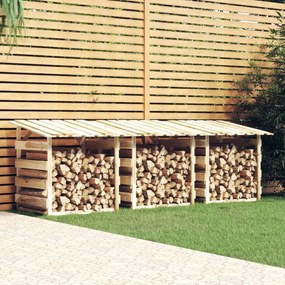 vidaXL Pergola so strechami 3 ks 100x90x100 cm impregnované borovicové drevo