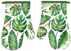 Kuchynské rukavice s magnetom Leaves 0417fs30