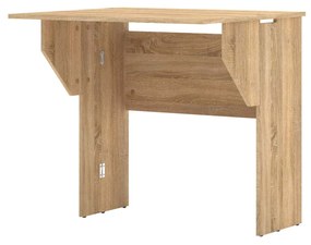 Sklápací PC stolík Bong (pre 2 osoby) (dub sonoma). Akcia -20%. Vlastná spoľahlivá doprava až k Vám domov. 1101308