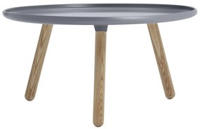 Konferenčný stolík Tablo – sivý/prírodný