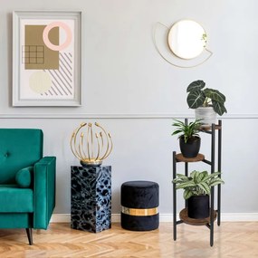 Stojan na kvety TRETORRI RUSTIC čierny