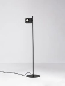 LED stmievateľný čierna stojaca lampa Kedros