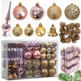 Vianočné gule MIX 311437 (101 ks)