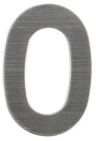 Nerezové číslo v plochom „2D“ prevedení RICHTER RN.75L, 4, RICHTER Nerez matný