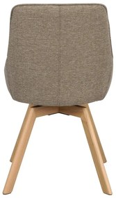 Béžové jedálenské stoličky v súprave 2 ks Alison – Rowico