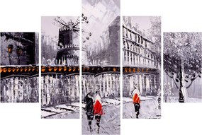 Obraz - Olejomaľba mesta II. (150x105 cm)