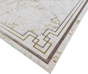 Koberec Allianz 6309 BEIGE – béžový so vzorom, obdĺžnik Rozmer: 140x190 cm
