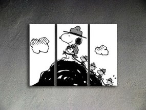 Ručne maľovaný POP Art obraz SNOOPY | rôzne rozmery
