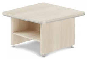 Konferenčný stolík TopOffice Premium 90 x 90 cm, agát svetlý