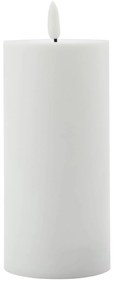 House Doctor LED sviečka White 15 cm