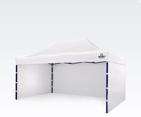 BRIMO Párty Stánky 3x4,5 m s 3 Stenami | Rýchle Rozloženie, 12.5 m² - s 3 stenami - Biela 23