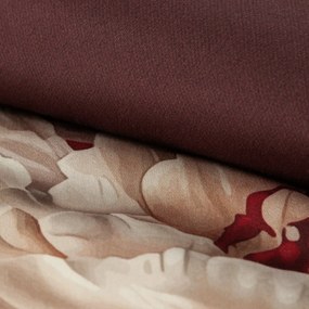 MAKOSATÉNOVÉ OBLIEČKY REINA47 200X220 CM, 2 KS 70X80 CM KVETY