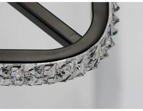 LED Stmievateľné stropné svietidlo LED/70W/230V 3000-6500K čierna + diaľkové ovládanie