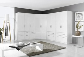 Šatníková skriňa Celle, biela