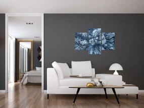 Obraz - Zasnežený les (90x60 cm)