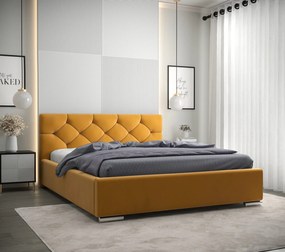 Moderná čalúnená posteľ LOFT - Železný rám,180x200