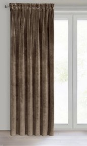 ZATEMŇOVACÍ ZÁVES NA PÁSKE VILLA 140X270 CM HNEDÁ