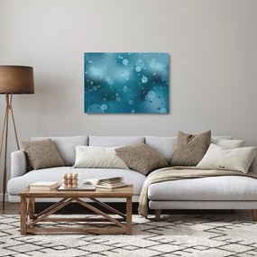 Sklenený obraz kvapôčok (70x50 cm)