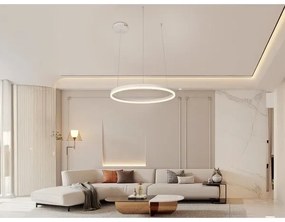 LED Stmievateľný luster na lanku LED/42W/230V 3000-6500K + diaľkové ovládanie