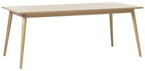 Dizajnový jedálenský stôl Tallys 190 cm prírodný dub