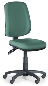 Kancelárska stolička ATHEUS bez podpierok rúk, zelená
