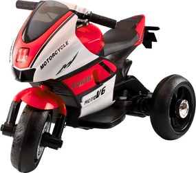 LEAN CARS Motocykel HT-5188 červený