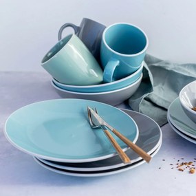 Mäser Jedálenská súprava riadu 24 ks ELISSA – zelená lesk